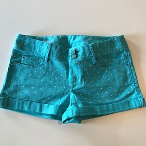 Lilly Pulitzer Clifton Shorts Blue w Dots Size 6
